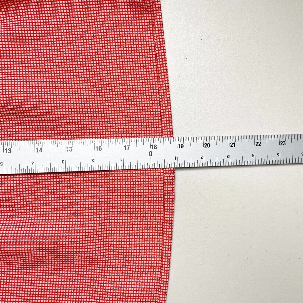 Handmade Vintage 50s 60s Peter Pan Collar Dress Red‎ Size 2T Short Sleeve Zip